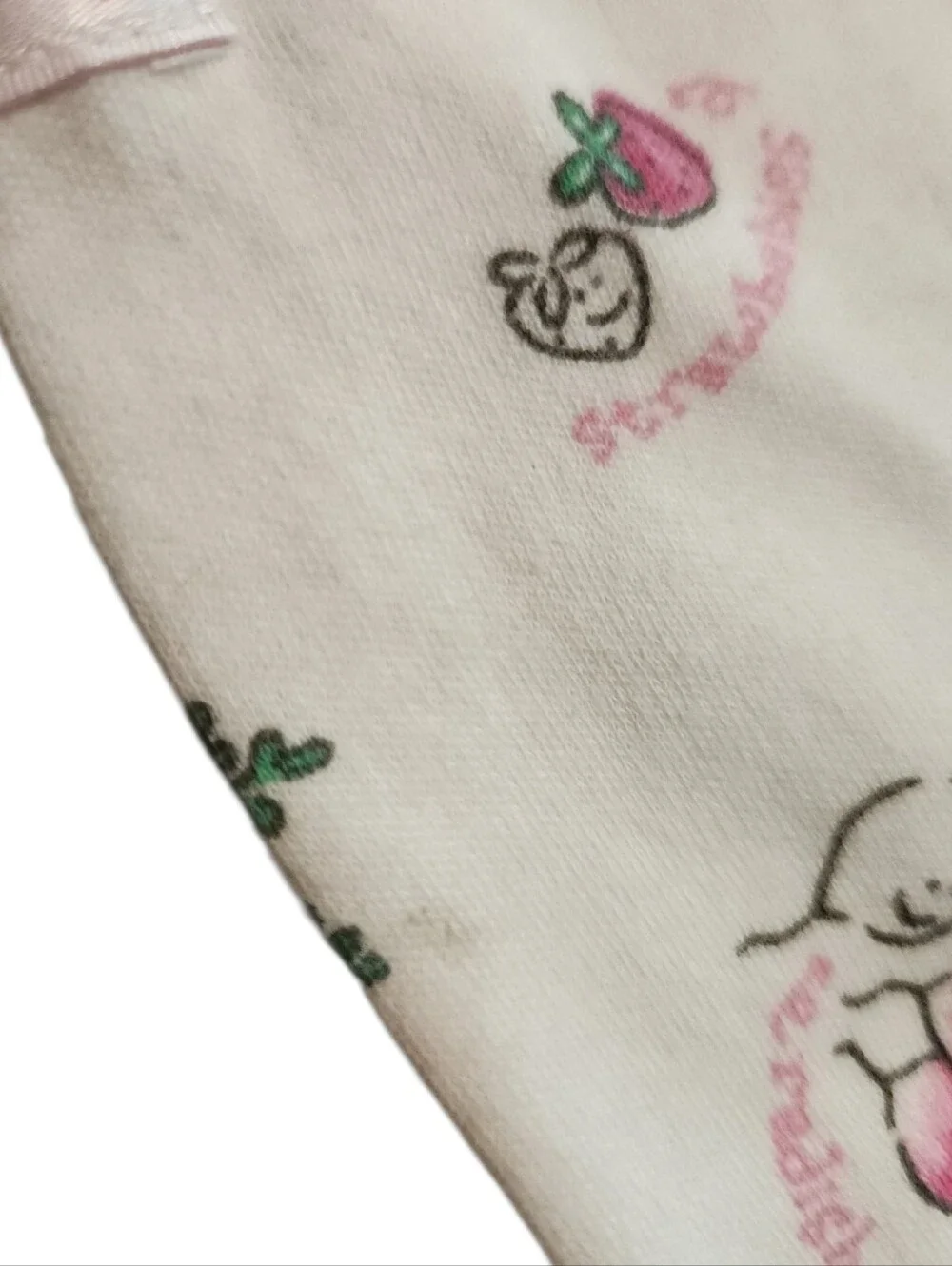 Vintage 90s Baby B'gosh Osh Kosh Vegetable Garden Print Bow Cardigan  3-6M Rare